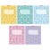 Notebook 12 sheets in the Cotopa Cera, cover Cross Cardboard, VD-LK, Block 60 g/m2, 5 types, mix