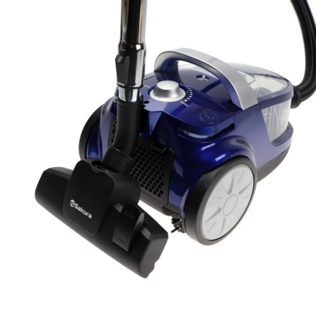 Vacuum cleaner Sakura SA-8314BL, 2400/450 W, HEPA filter, 2 l, blue-1