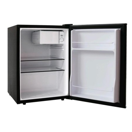 Tesler RC-73 Black refrigerator, single-chamber, class a, 68 l, black-1