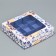 Box for sweets, confectionery packaging, 9 cells, “for you”, 14.7 x 14.7 x 3.5 cm