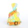 Bag's bag with lightning, colorful color