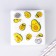 Paper napkins "Avocado", single -layer, 24x24 cm, set 20 pcs.