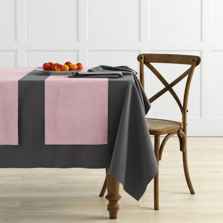 A set of tracks on the Ibiza table, size 43 x 140 cm - 4 pcs, pink color