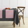 A set of tracks on the Ibiza table, size 43 x 140 cm - 4 pcs, pink color