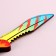 Model made of wood "knife-castet", lightning