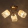 Octava chandelier 3x60W E27 gold