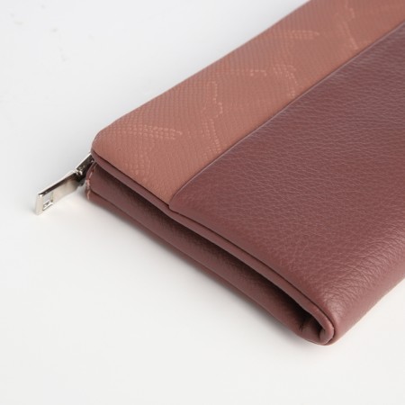Women's wallet on a magnet, powder color-2