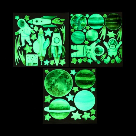 Sticker 3D Interior luminous space 90*30cm