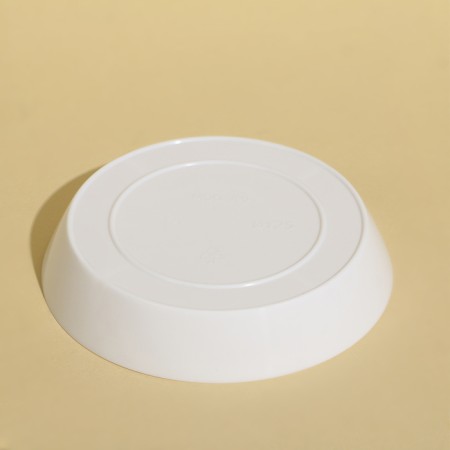 Patron for the pot, d = 10 cm, plastic, white-1