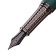 Gift feature feathers in the leatherette case office office green