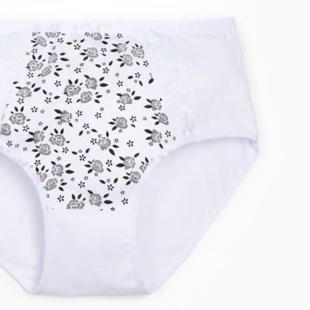 Panties female color white, size 52-54-1