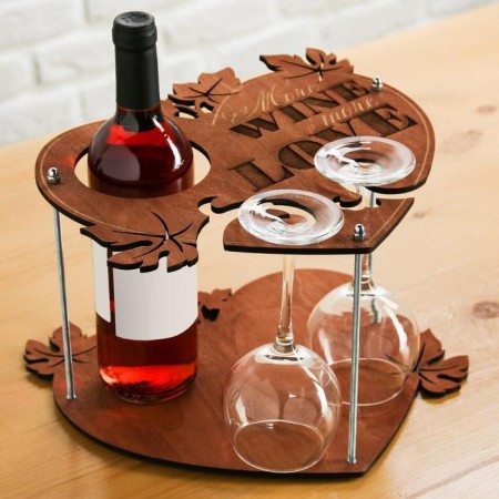 Wine and glasses "Wine Love"