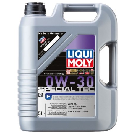 Motor oil Liquimoly Special Tec F 0W-30 SN C2, NS-Synthetic, 5 liters