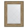 Mirror with engraving in the baguette frame, vignette antique bronze 109 mm, 70x93 cm
