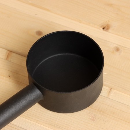 Set for bath 2 in 1: bucket 5l and bucket, powder coating, black v-b125-6