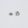 The buttons are sewing, d = 8 mm, 36 pcs, silver color