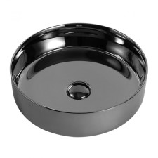 ABBER Bequem AC2109GS sink, invoice, 400x400x120 mm, silver color