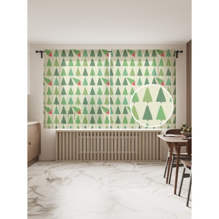 Photo "stole a Christmas tree", size 145x180 cm, 2 pcs