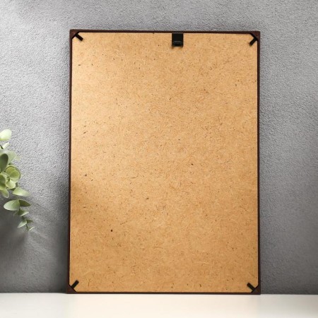 Photo frame plastic L-2 21x30 cm walnut (plastic screen)-6