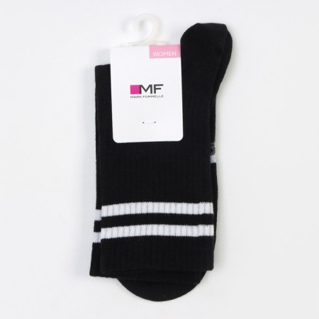 Women's socks, black color, size 23-25-2