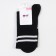 Women's socks, black color, size 23-25