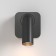 Bra Technical C039WL-L3B3K, LED, 3W, 8.5x6.3x6.5 cm, 200lm, black color