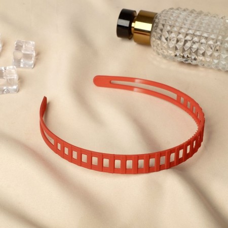 Hair rim "Tammy" stripes, 1.5 cm, mix