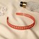 Hair rim "Tammy" stripes, 1.5 cm, mix