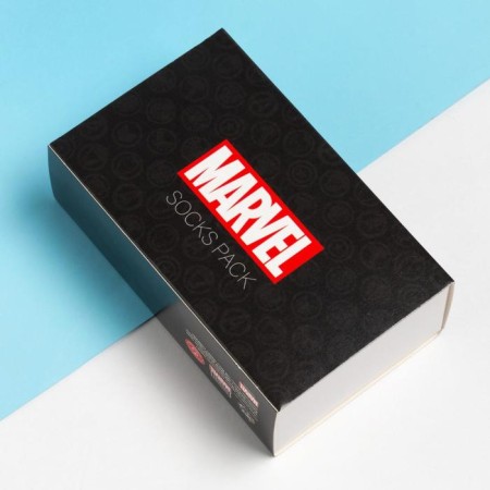 Set of socks "Marvel", Avengers, 2 pairs, 23-25 ​​cm-2
