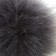 Pompon artificial fur "archers" d = 13 cm