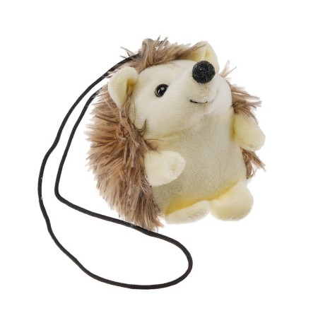 Suspension on a mirror, hedgehog, height 9 cm, lace 19 cm, mix-3
