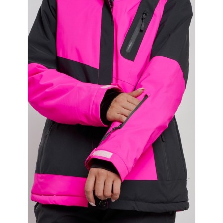 Ski costume female, size 44, pink color-7