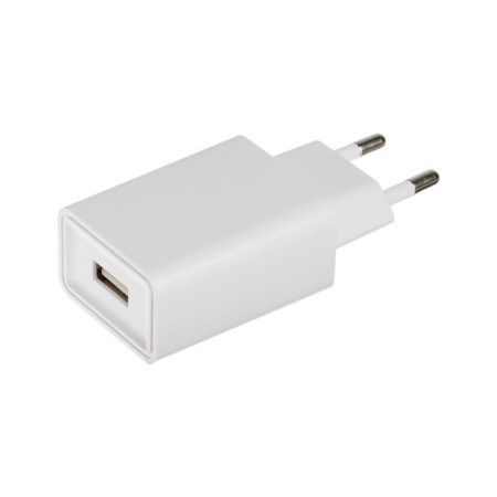 Network charger GQ-1, USB, 2.4 A, white