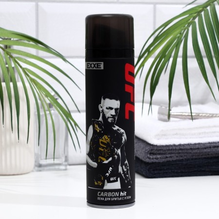 Shaving foam UFC X Exxe Carbon Hit, with angle, 200 ml-2