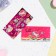 The envelope for the money "Catch positive!" embossing, pink background, 16.5x8.5 cm