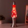 Lava lamp "drop" E14 h = 38 cm lilac