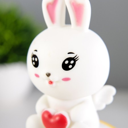 Nightlight "Bunny on the Moon" LED 1W 3x LR44 white 10x10x17cm Risalux-8