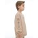 Sweatshirt for boys, height 128 cm, sandy color