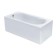 Acrylic bathtub Santek "Casablanca" M 150x70 cm, rectangular, white