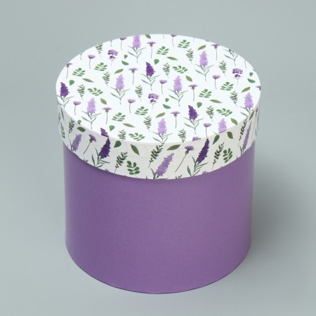 Set of hats 5 in 1, gift packaging, Lavender, 13 x 14 - 19.5 x 22 cm-10