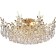 Ceiling chandelier Sofia 8xe14 40w, size 60x60x25 cm, color gold
