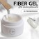 Fiber GEL for nail extension, with fiberglass, 15 ml, LED/UV, Color transparent