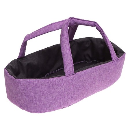 Stroller for dolls is universal, with a basket, metal-8