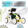 Set for experiments "Robot", 14 in 1, works from a solar battery