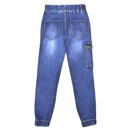 Jeans for boys, height 146 cm, blue color-1