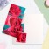 Postcard "Congratulations!" rose, euro, 21.5 x 21.5 cm