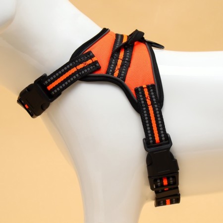 Cloll improved K7 soft reflective, size S, OG 44-55 cm, weight 5-9 kg, orange-4