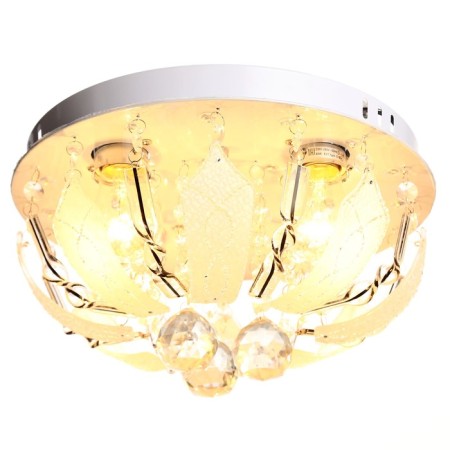 Chandelier 2302/4 4x40W E27 PDU chrome 30x30x18cm-2