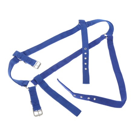 Nylon disorder, adjustable size, dark blue