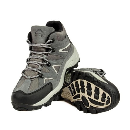 Tracking shoes Payer BOLAN, P-E, suede inserts, light gray, rr 37-5